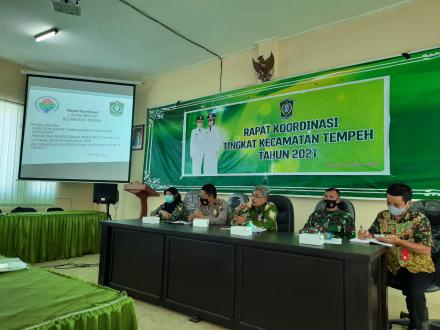 RAPAT KOORDINASI KECAMATAN TEMPEH